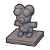 Fiery Magby statue