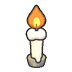 Slender candle