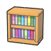 Mini bookcase