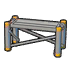 Iron scaffold