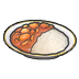 Curry and rice