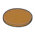 Wooden plate