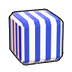 Vertical-stripe print