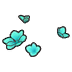 Blue-green shoots