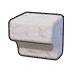 Carved white rock