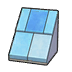Sloped stone roof