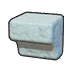 Carved coarse rock