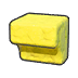 Carved yellow rock