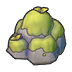 Mossy boulder