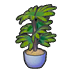 Tall potted plant