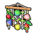 Berry wall decoration