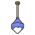 Berry hanging lamp