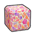 Broken-tiling wall