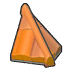 Brick hipped roof