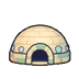 Sand hut