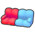 Pop art sofa