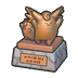 Moonlight dance statue