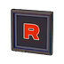 Team Rocket wall hanging