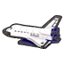 Model space shuttle