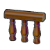 Wooden handrail