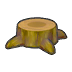 Pointy tree stump