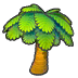 Large palm tree