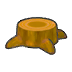Leppa tree stump