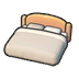 Plain bed