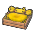 Wooden bed