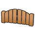Wooden gate