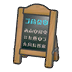 Menu board