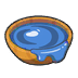 Blue paint