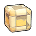 Damaged square tiling