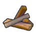 Worn lumber