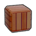 Crisscross wooden flooring