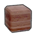 Reddish-brown cave rock