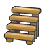 Wooden steps