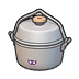 Camping cooking pot