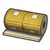 Stylish gold wall