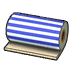 Horizontal-stripe print
