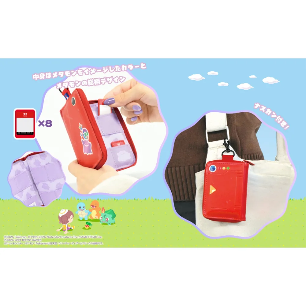 Estuche de tarjetas Pokédex para Nintendo Switch 2 Pokémon Pokopia Foto del producto 4