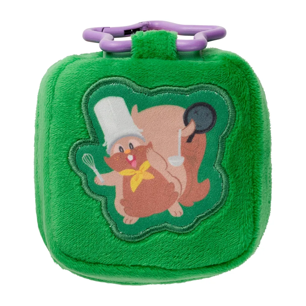 Pokémon Pokopia 附登山扣方形收納包:藏飽栗鼠(廚師) 商品照片 3