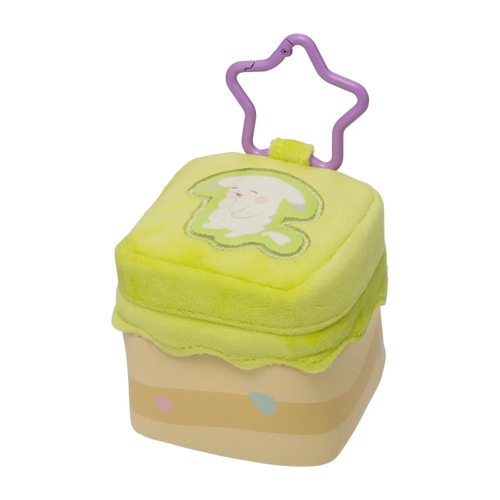 Pokémon Pokopia Square Pouch with Carabiner: Pikachu (Pale)