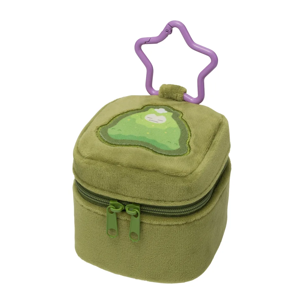 Pokémon Pokopia Square Pouch with Carabiner: Snorlax (Mossy)