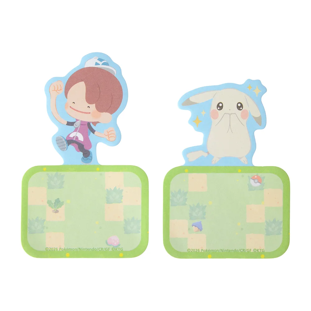 Pokémon Pokopia 立式便利贴套装:百变怪&皮卡丘(浅色) 商品照片 3